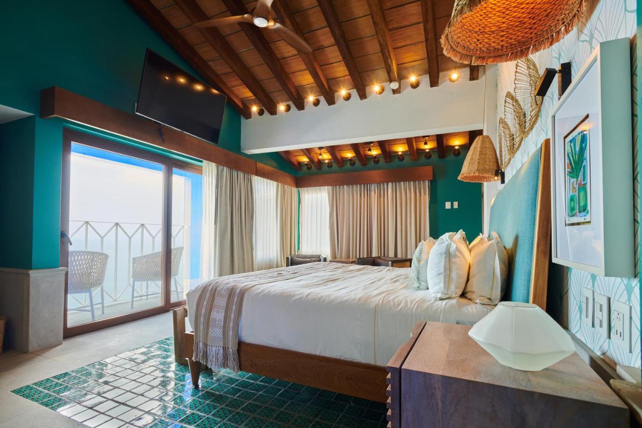 Hotel Luxury Patio Azul (Adults Only) ปูแอร์โตบาญาร์ตา ภายนอก รูปภาพ Suite at the Hotel Habitas