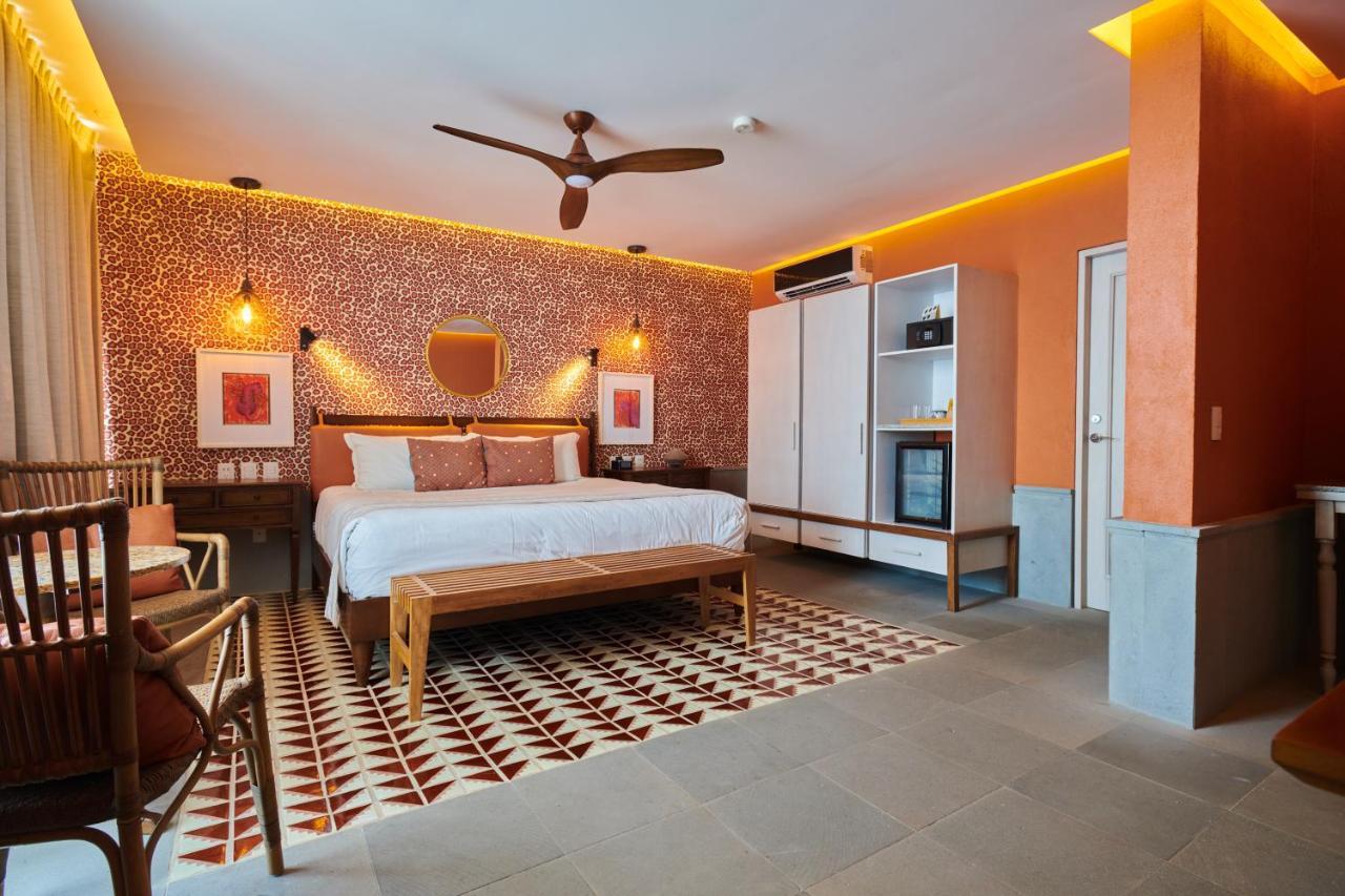 Hotel Luxury Patio Azul (Adults Only) ปูแอร์โตบาญาร์ตา ภายนอก รูปภาพ A room at the hotel
