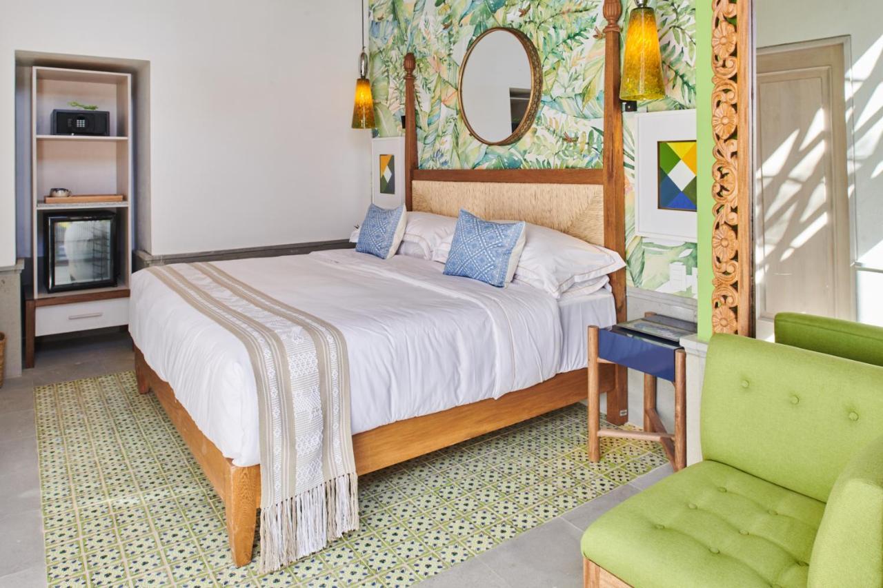 Hotel Luxury Patio Azul (Adults Only) ปูแอร์โตบาญาร์ตา ภายนอก รูปภาพ A bedroom at the hotel
