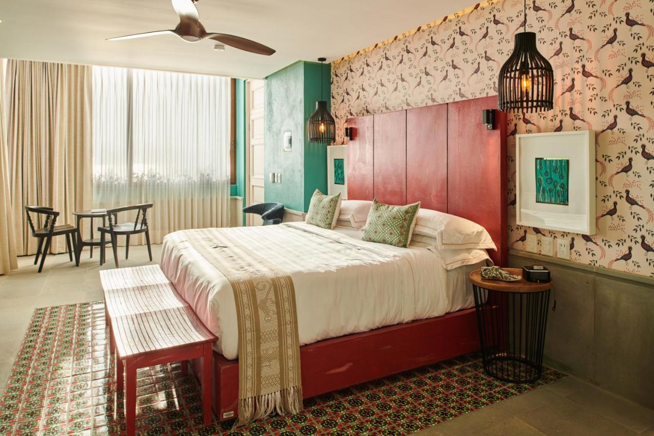 Hotel Luxury Patio Azul (Adults Only) ปูแอร์โตบาญาร์ตา ภายนอก รูปภาพ A bedroom at the hotel