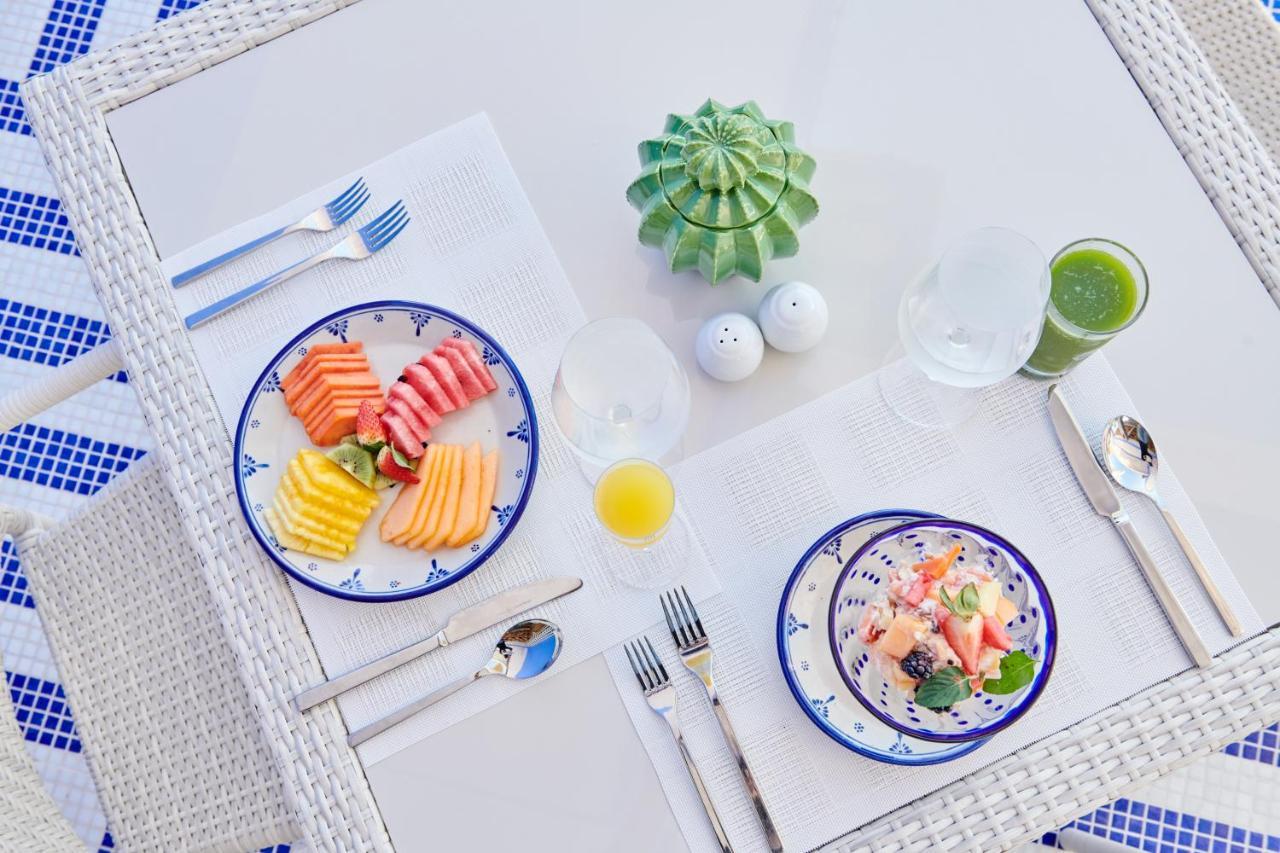 Hotel Luxury Patio Azul (Adults Only) ปูแอร์โตบาญาร์ตา ภายนอก รูปภาพ A place setting
